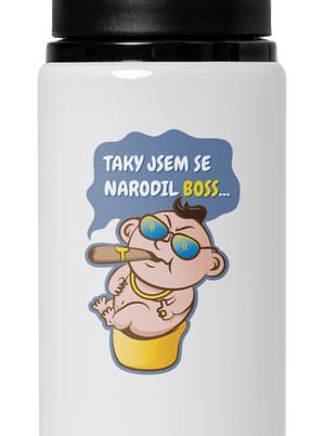 Boss lahev na vodu White