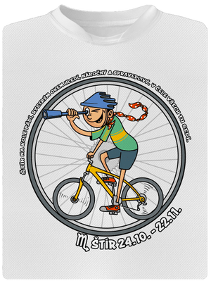Cyklistický horoskop: Štír dětské sportovní tričko White