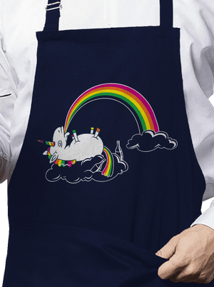 Tajemství duhy zástěra Navy