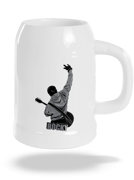 Rocky půllitr White