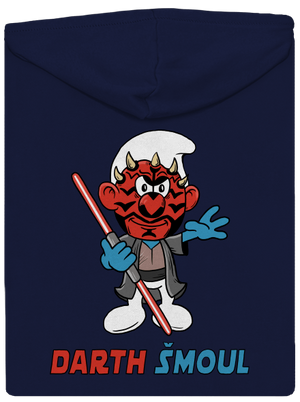 Darth Šmoul pánská mikina na zip Navy