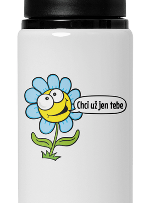 Chci už jen tebe lahev na vodu White