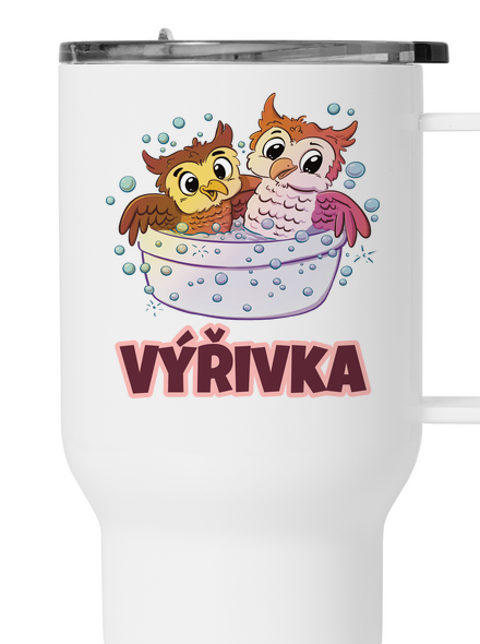 Výřivka termohrnek White