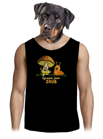 Jsem zhub pánské tílko Black