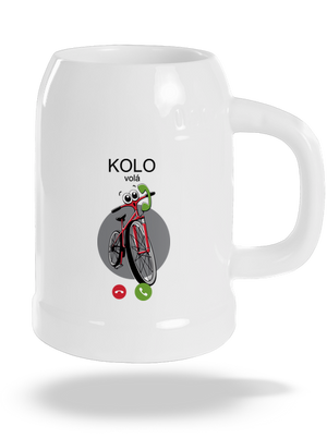 Kolo volá půllitr White