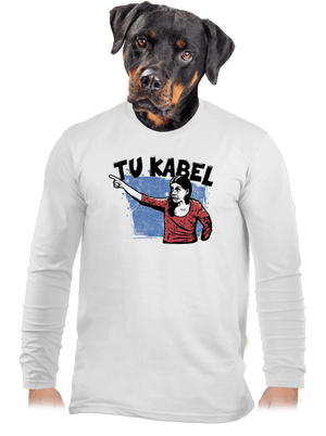 Tukabel pánské dlouhý rukáv White