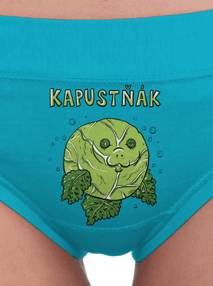 Kapustňák dámské kalhotky Turquoise
