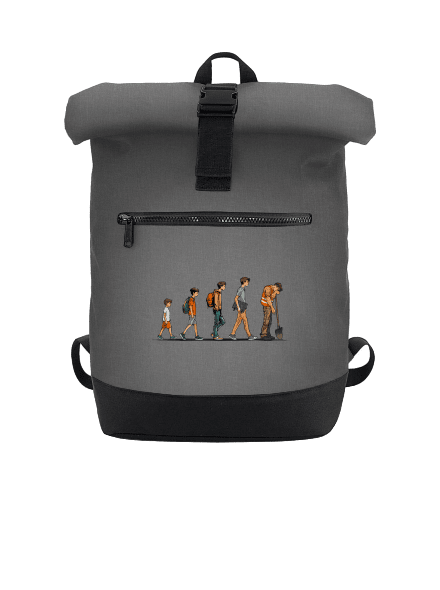Evoluce studenta batoh Grey Marl