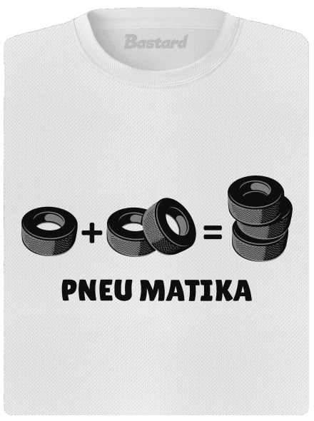 Pneu Matika dámské sportovní tričko White