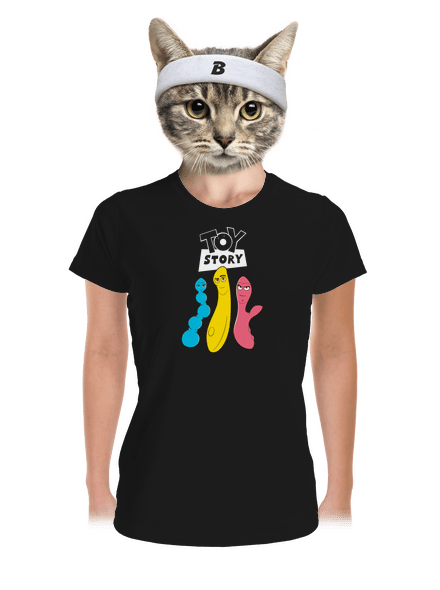 Příběh hraček dámské sportovní tričko Black