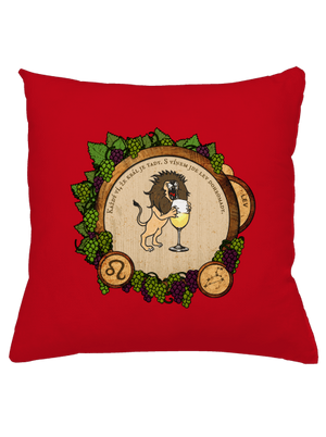 Vinný horoskop: Lev polštář Red