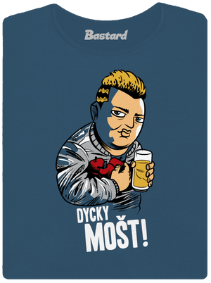 Dycky mošt dámské tričko premium Petrol Blue