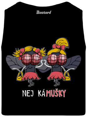 Nej kámušky pánské tílko Black