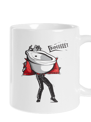 Bidet klasický hrnek White