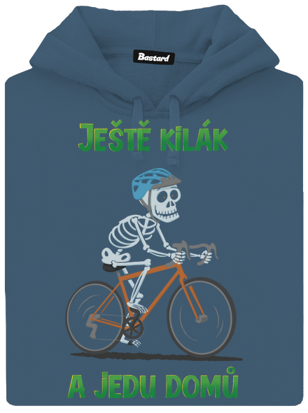 Ještě kilák dámská mikina klokanka Denim