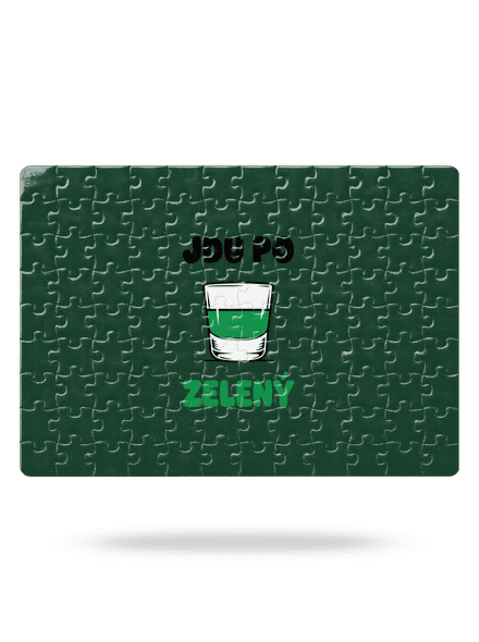 Jdu po zelený puzzle White
