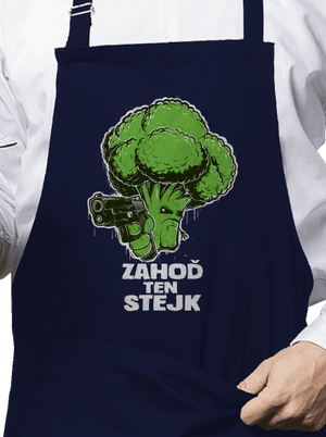 Zahoď ten stejk zástěra Navy