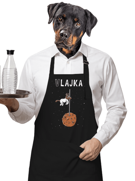 Vlajka zástěra Black