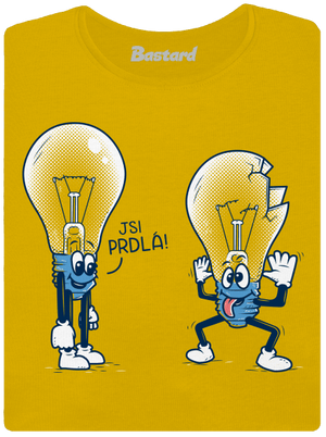 Prdlá dámské tričko Yellow