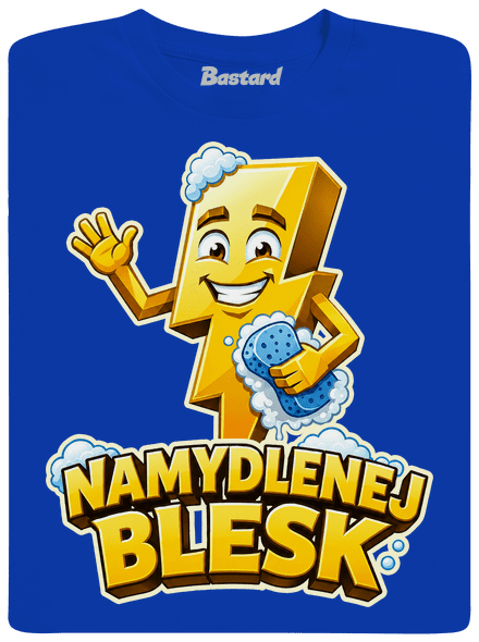 Namydlenej blesk pánské tričko Royal Blue