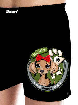 Psí horoskop: Panna pánské trenky Black