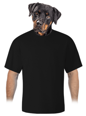 Bez potisku unisex tričko oversized Black