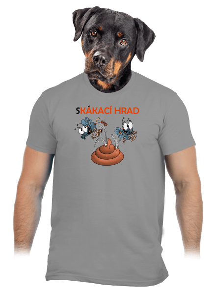 Skákací hrad pánské tričko Sport Grey