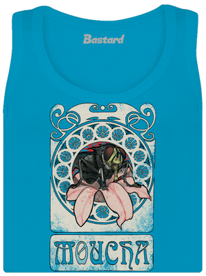 Moucha dámské tílko klasické Blue Atol