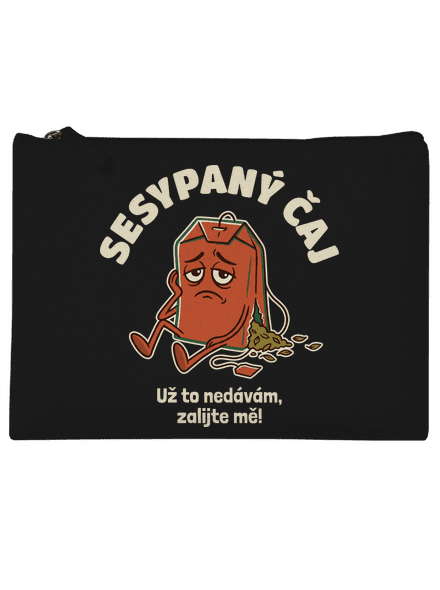 Sesypaný čaj taštička Black