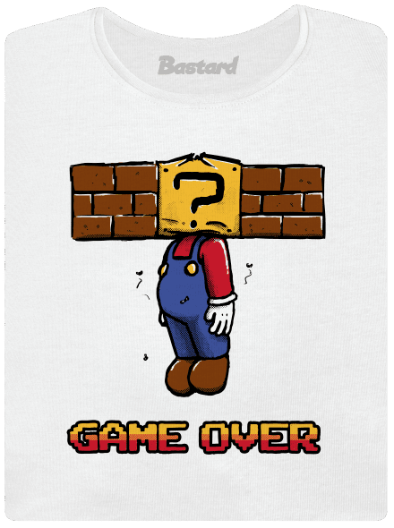 Game over dámské tričko premium White