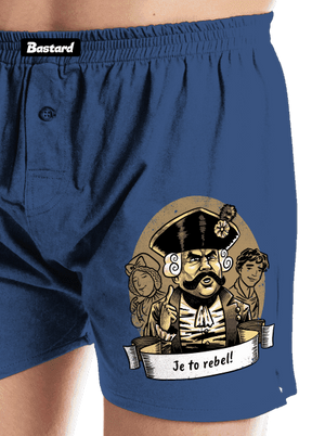 B14: S čerty nejsou žerty pánské trenky Blue