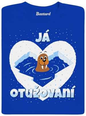 Miluju otužování pánské tričko Royal Blue