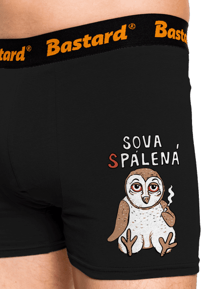 Sova Pálená boxerky Black