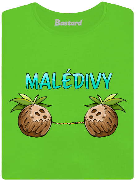 Malédivy dámské tričko Apple Green