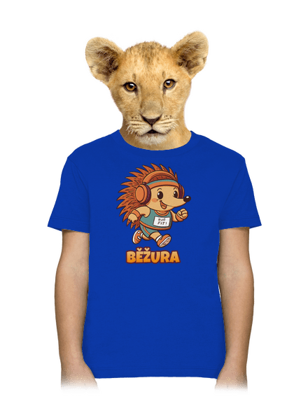 Běžura dětské tričko Royal Blue