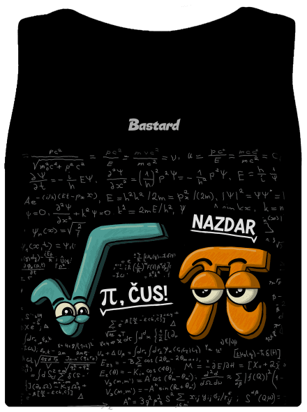 Pí, čus! dámské tílko klasické Black
