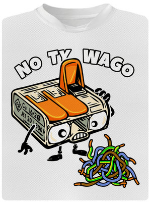 Wago svorka pánské sportovní tričko White