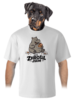 unisex tričko oversized