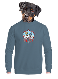 unisex mikina bez kapuce