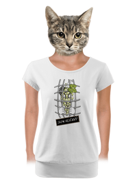 dámské tričko s lemem