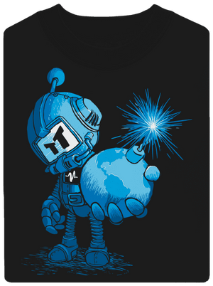 Časovaná bomba unisex mikina bez kapuce Black