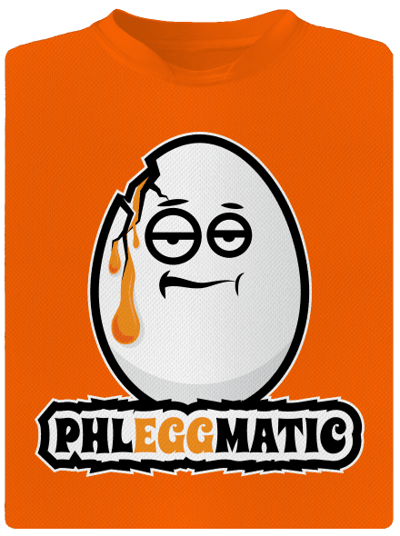Phleggmatic pánské sportovní tričko Neon Orange