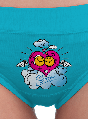 Svoji  dámské kalhotky Turquoise