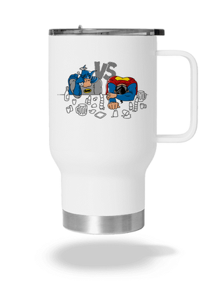 Souboj superhrdinů termohrnek White