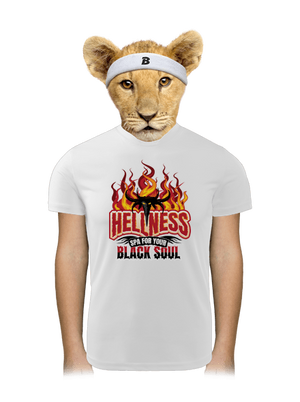 Hellness dětské sportovní tričko White