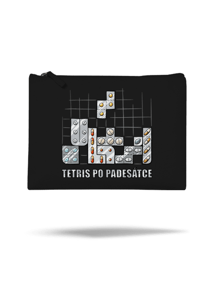 Tetris taštička Black