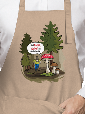 Bacha houbař zástěra Rope