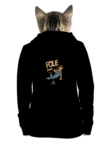 Pole Dance dámská mikina na zip Black