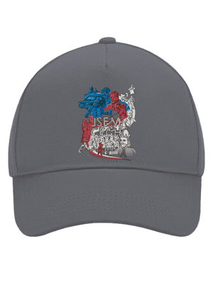 Jsem Čech kšiltovka baseballka Graphite grey