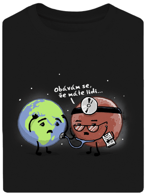 Diagnóza unisex tričko oversized Black